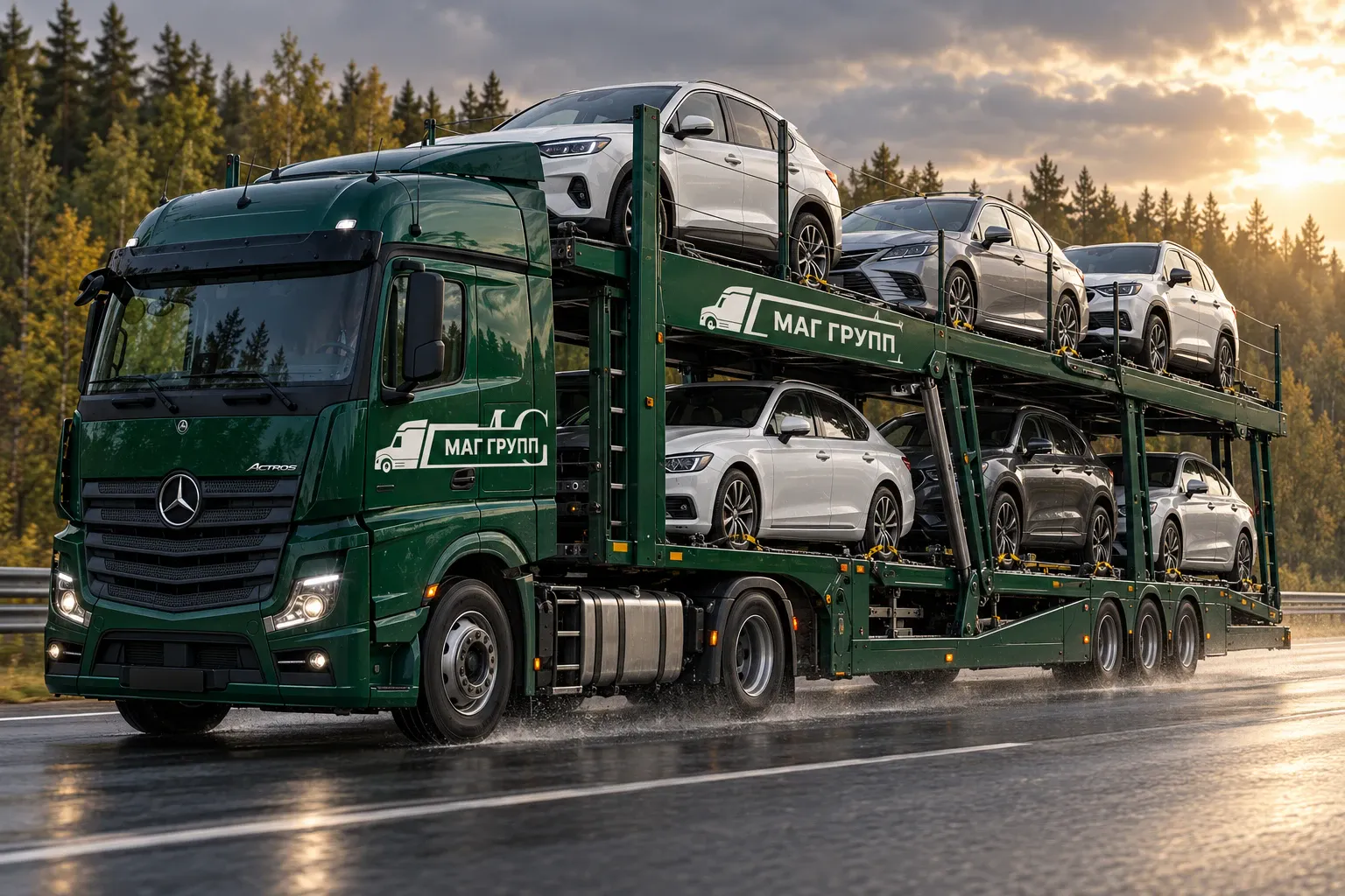 Автовоз — перевозка автомобилей МАГ ГРУПП